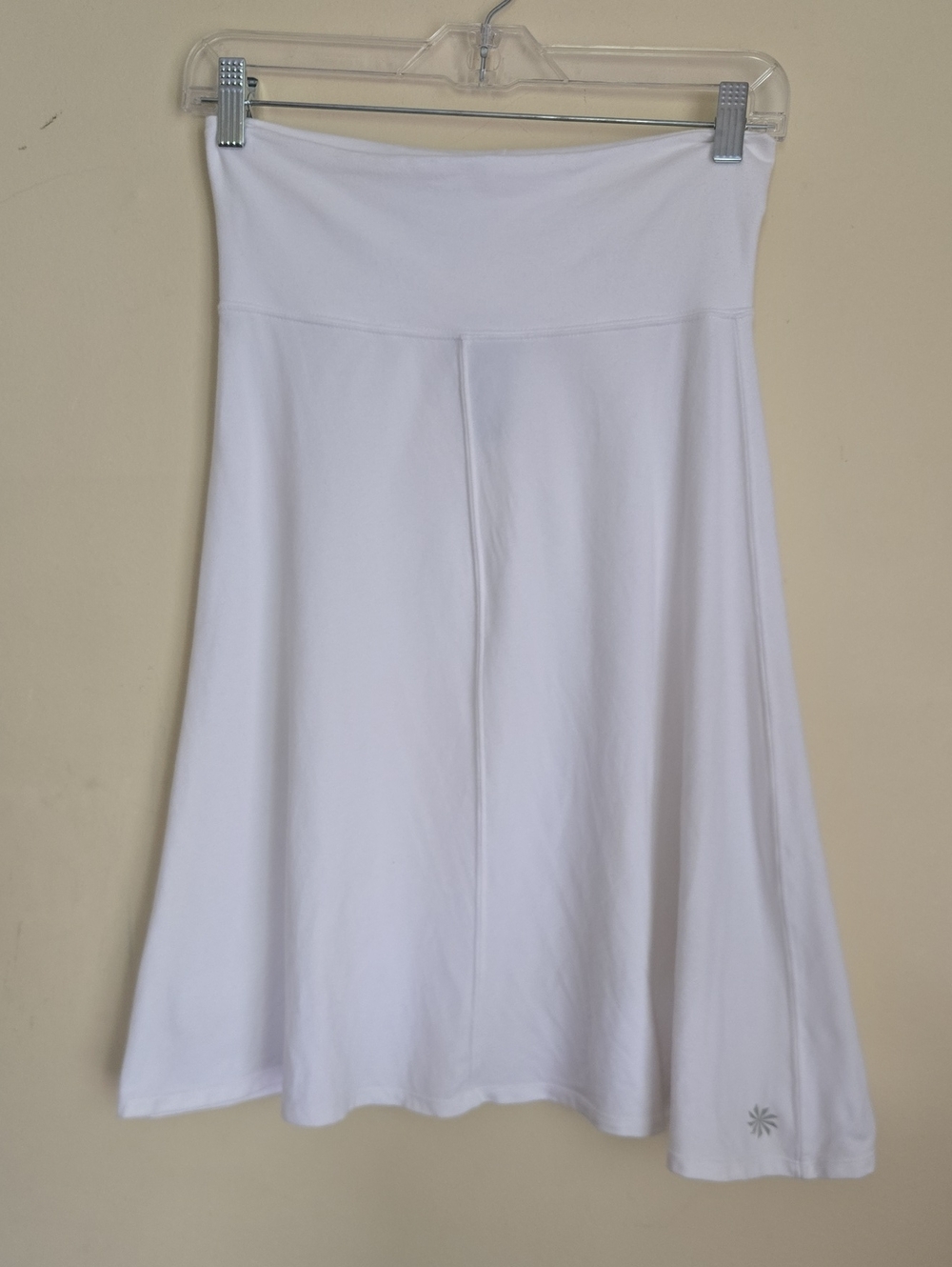 Athleta Mid 2K White A-Line Skirt